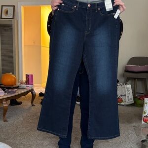 Gap 70s flare high rise denim Jeans